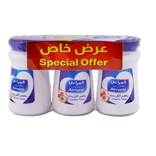 Almarai Processed Full Fat Cream Cheese Spread, 3x200g
