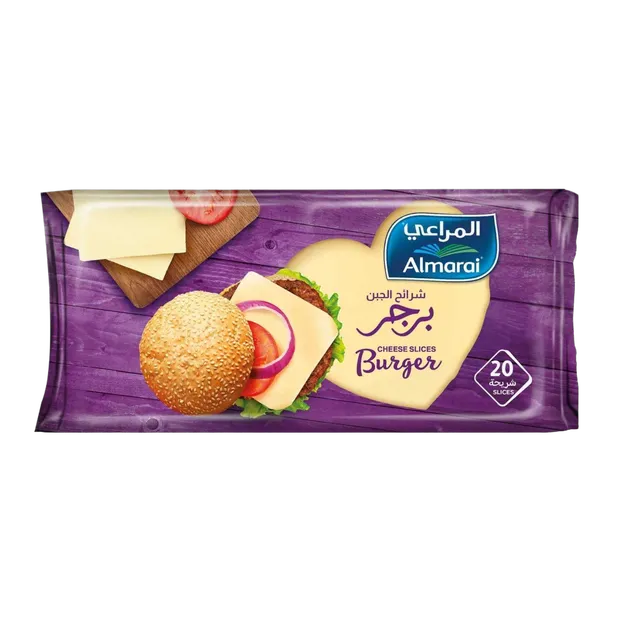 Almarai Full Fat Burger Cheese Slices