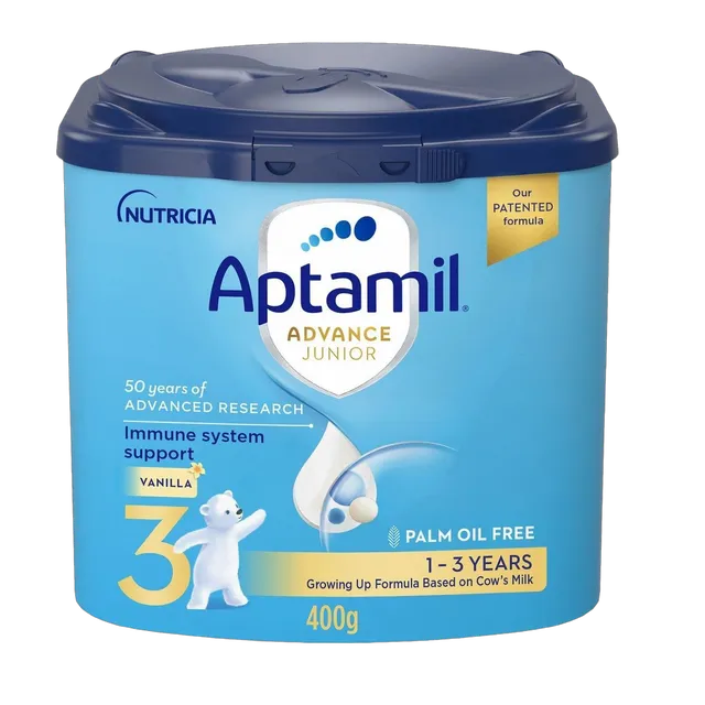 Aptamil Advance Junior 3 Milk Formula for 1-3 Years, 400g