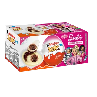 Kinder Joy Chocolate Eggs for Girls, 3x20g