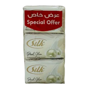 Silk Soap Pearl Glow, 6x120g