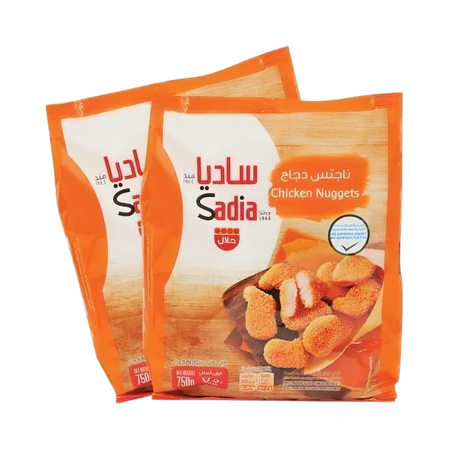 ساديا ناجتس دجاج عادي 750 جم * 2