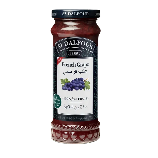 St.Dalfour French Grape Jam, 284g