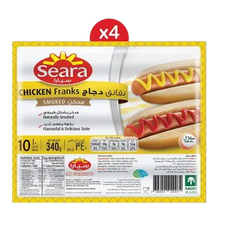 Seara Chicken Franks 4X340G