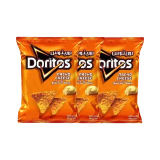 Doritos Nacho Cheese Chips Assorted Flavor 3x175g