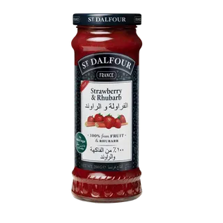 St. Dalfour Strawberry & Rhubarb Jam 284 g