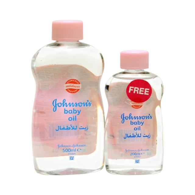 Johnson's Baby Oil 500ml + 200ml Free