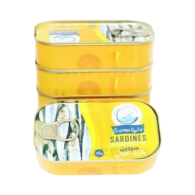 Oceana Sardine In VeGetable Oil 5 pcs x 125 g