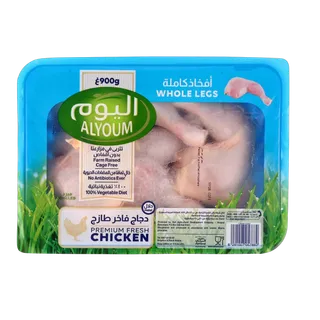 اليوم أفخاذ دجاج طازجة كاملة مغذاة نباتياً بريميوم, 900g