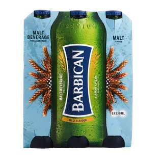 Barbican Non-Alcoholic Malt Beverages, 6x330ml