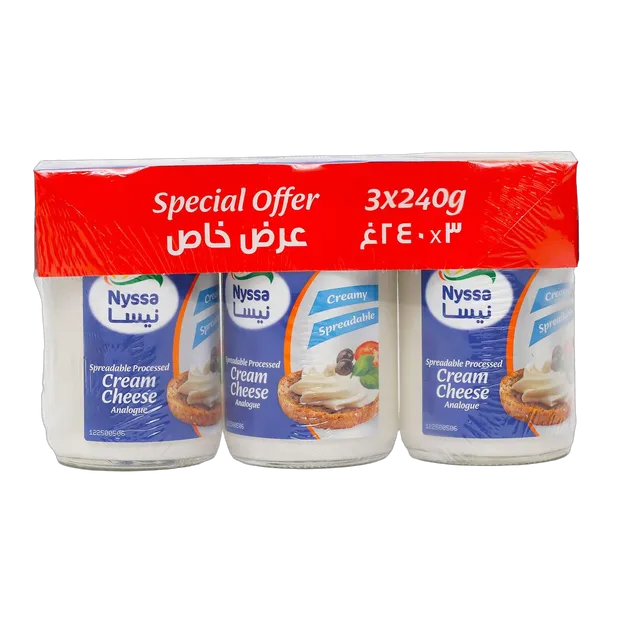 نيسا جبنة كريمية مطبوخة 3 × 240 جم