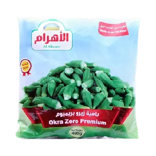 الأهرام بامية زيرو بريميوم، 400 جرام