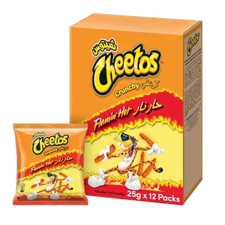 شيتوس كرانشي حار جدا 25gm x 12
