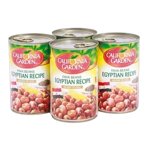 California Garden Peeled Foul Egyptian Recipe 4 * 450g @ Special Offer