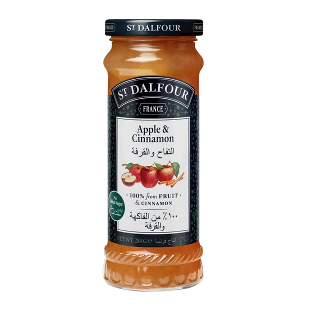 St. Dalfour Deluxe Apple And Cinnamon Jam 284 g