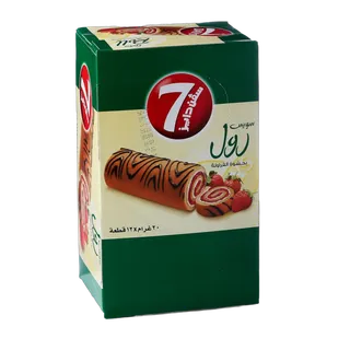 7 Days Mini Swiss Roll with Strawberry Filling