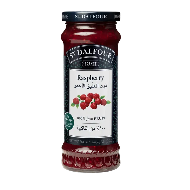 St. Dalfour Raspberry Fruit Spread, 284g
