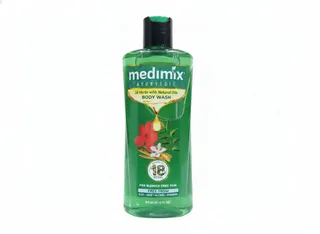 ميديميكس أيورفيديك غسول الجسم 18 عشبة زيت طبيعي، 300ml