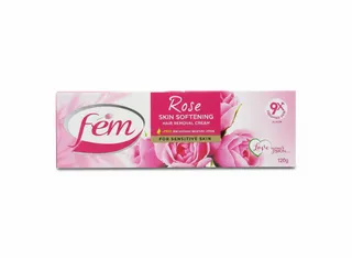 Fem USA Hair Removal Cream with Rose, 120g