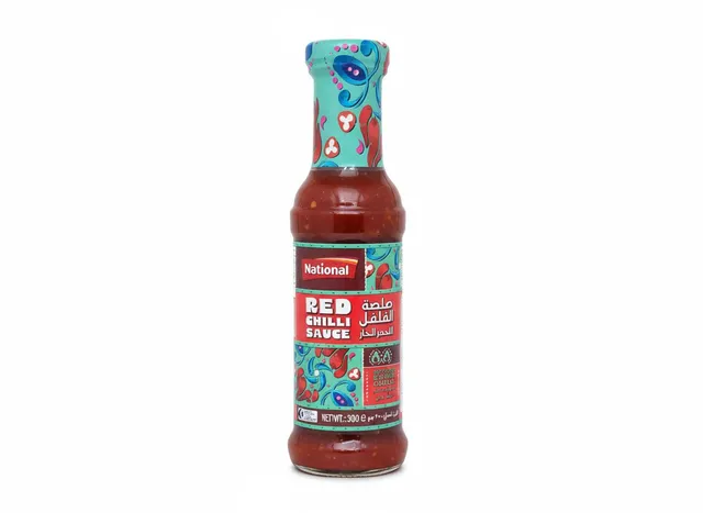 National Red Chilli Sauce, 300g