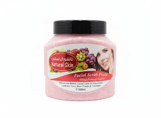 Natural Skin Fruit Facial Scrub, 500g