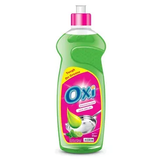 Oxi Mint Lemon Dishwashing Liquid, 600ml
