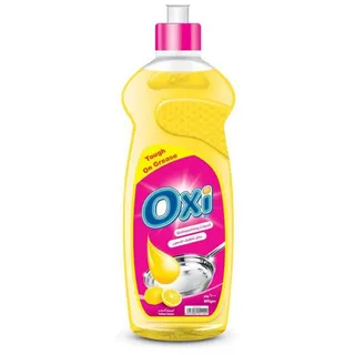 Oxi Yellow Lemon Dishwashing Liquid, 600ml