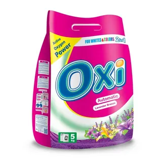 Oxi Lavender Breeze Automatic Laundry Powder Detergent 5kg