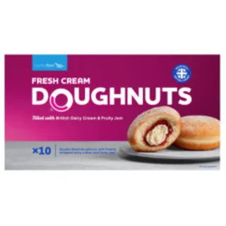 Iceland Jam & Cream Doughnuts, 502g