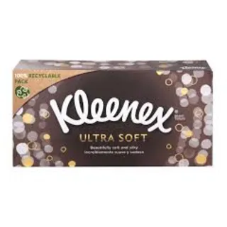 Kleenex Ultra Soft Facial Tissue, 80 Sheets