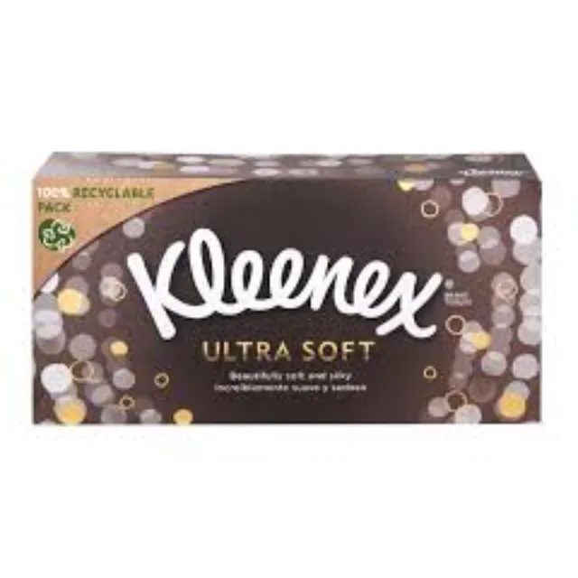 Kleenex Ultra Soft Facial Tissue, 80 Sheets