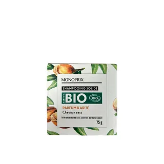 Monoprix Shea Butter Solid Shampoo, 75g