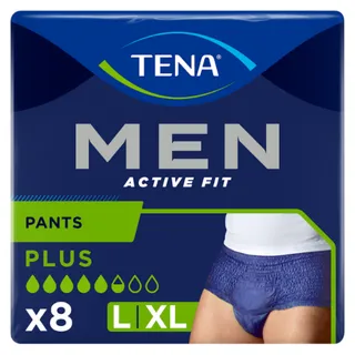 Tena Men Active Fit Pants, 8 Pcs