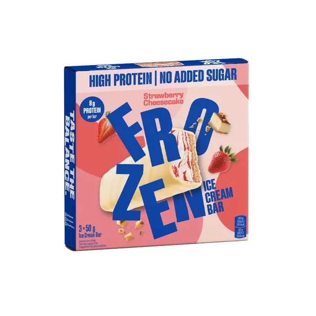 Frozen Power Strawberry Cheesecake High Protein Ice Cream, 150g