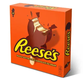 Reese’s Peanut Butter & Milk Chocolate Ice Cream, 3x80ml