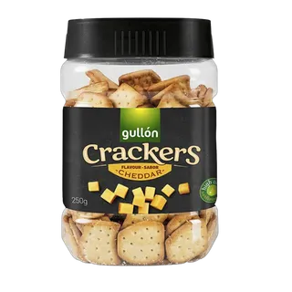 Gullon Cheddar Cheese Mini Cracker Bites, 250g