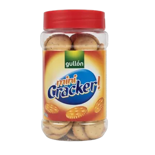 Gullon Round Shaped Salted Mini Crackers, 350g