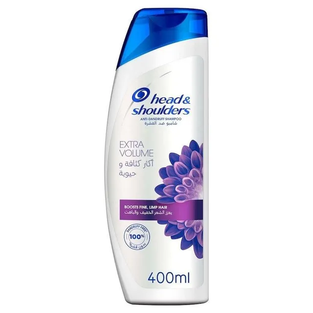 هيد أند شولدرز إكسترا فوليوم شامبو، 400ml