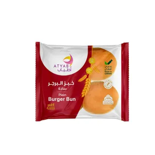 أطياب برجر بان عادي (4 قطع)، 280g