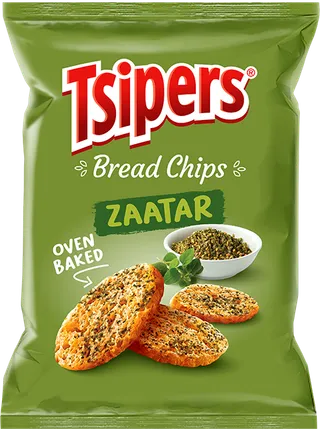 تسيبيرس أوفن بيكد زعتر بريد تشيبس، 65g