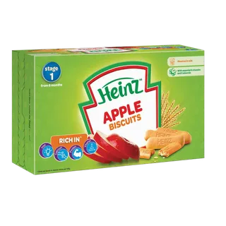 Heinz Baby Apple Biscuits, Multipack, 240 g
