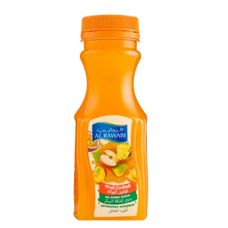 الروابي عصير كوكتيل فواكه - بدون سكر مضاف، 200ml
