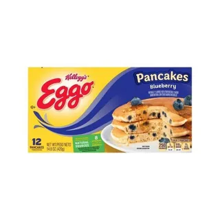 Kellogg's Eggo Frozen Blueberry Pancakes, 420g