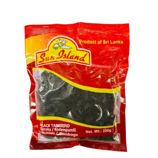Sun Island Goraka Black Tamarind, 200g