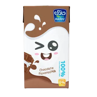 Nadec Chocolate Flavored Milk, 125ml