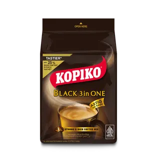 كوبيكو بلاك إنستانت كوفي ميكس ويذ سترونغ أند ريتش فليفر، 10x25g