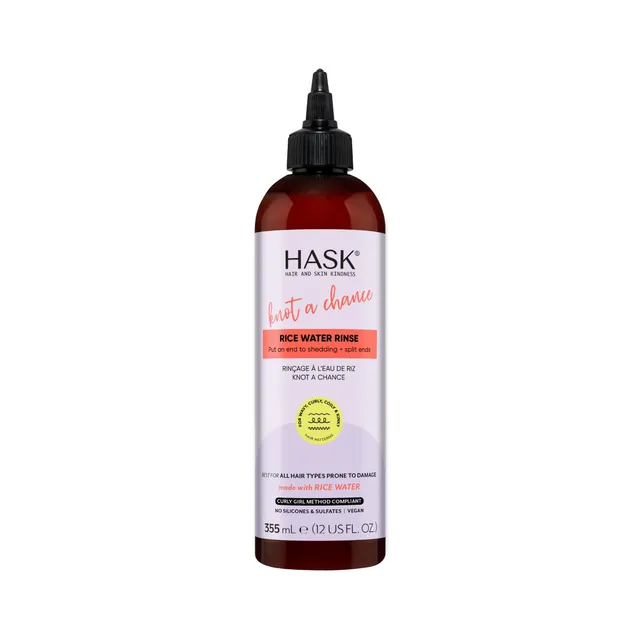 Hask Texture Solutions Anti-Snap Rice Water Rinse, 355ml