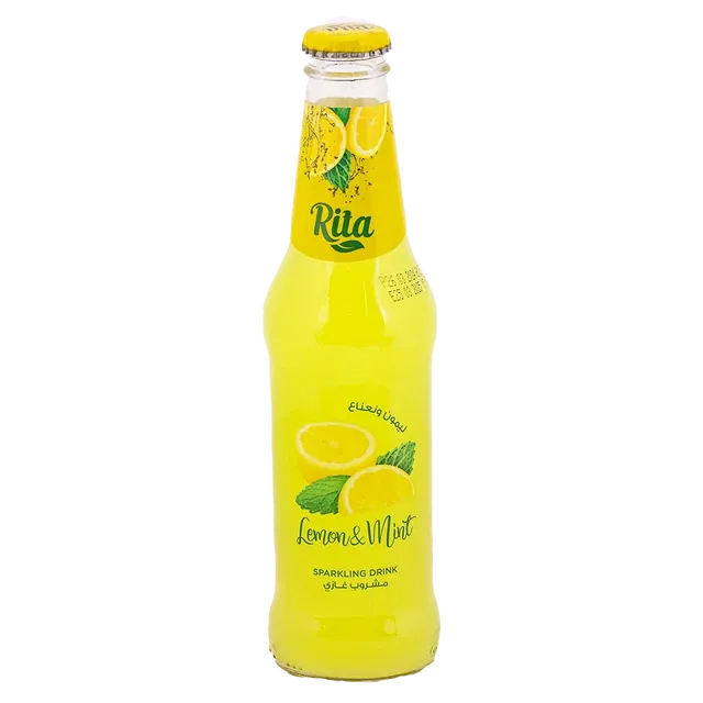 ريتا ليمون ونعناع سباركلينج درينك، 175ml
