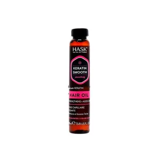 Hask Keratin Smooth Smoothing Shine Oil Vial 18ml