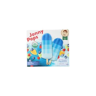 Jonny Pops Blue Wave Frozen Bars, 437.7mL